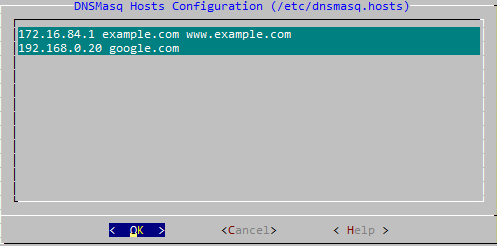 LAN Turtle DNSMasq configuration example