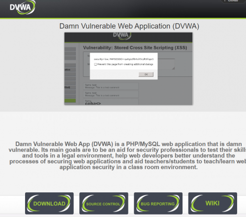 DVWA official Website.png